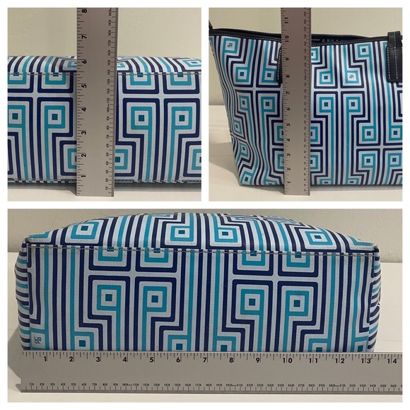 Jonathan Adler tote bag - fabric lining - multi colored print / patterned - Blue - Picture 9 of 16